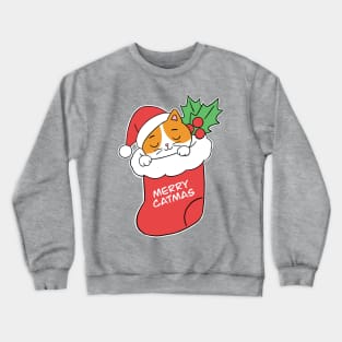 Merry Catmas 3 Crewneck Sweatshirt